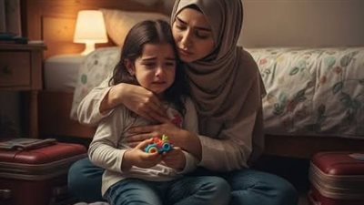  في السوبر ماركت، نقيت لعبة صغيرة لبنتي عشان عيد ميلادها اللي قرب