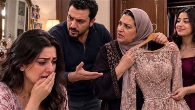  حماتي شالت فستان حكايات بسمة