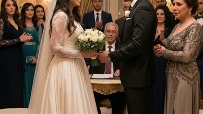 قبل الفرح بساعة واحدة، سمعت خطيبي خالد وهو بيهمس لأمه في القاعة