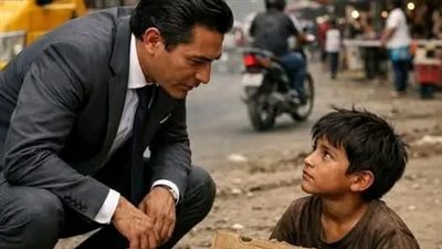 تسوّل بصورة والده المريض… لكن ما اكتشفه الملياردير عند التدقيق حوّل حياته بالكامل في لحظة واحدة